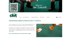 Desktop Screenshot of dvt-ag.de