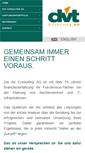 Mobile Screenshot of dvt-ag.de
